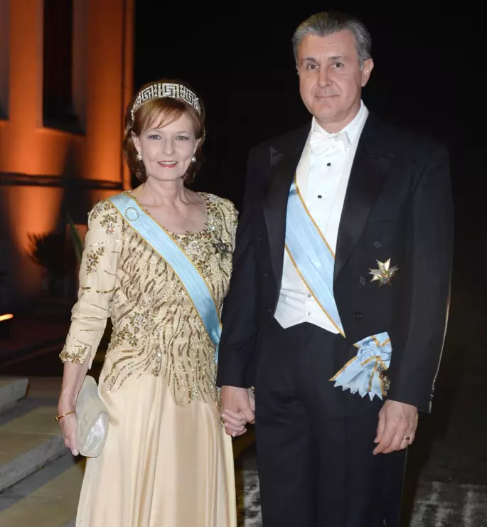 Majestatea Sa Margareta si Principele Radu la un eveniment oficial