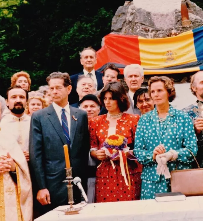 Familia Regala a Romaniei, imagine de arhiva de la o ceremonie