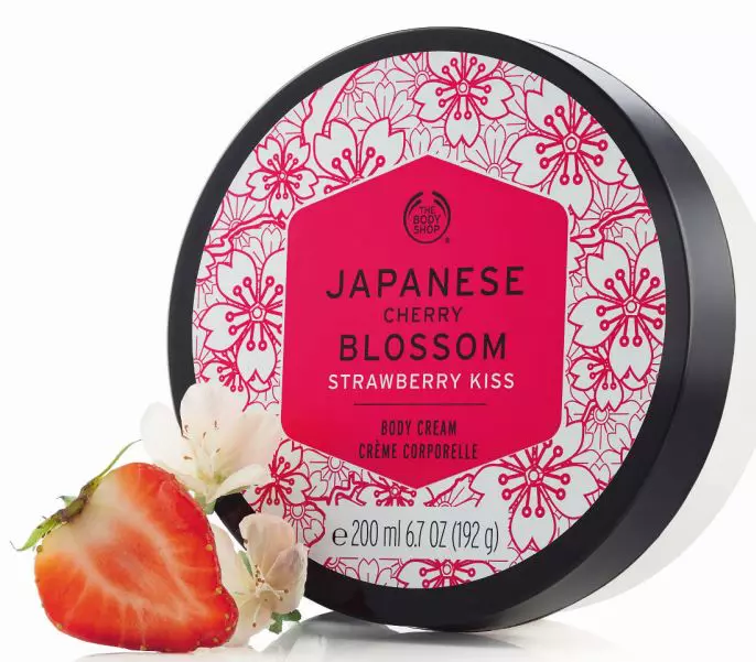 Cremă de corp, The Body Shop, Japanese Cherry Blossom, 82 lei