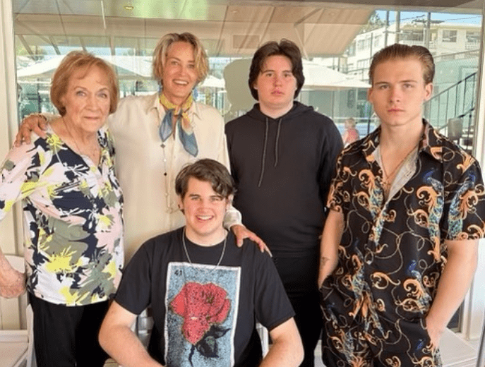 sharon-stone-familie