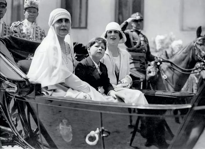 Regele Mihai I in copilarie