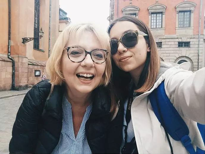 Emilia Popescu și fiica ei Maria Ștefănescu