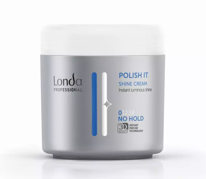 Cremă pentru strălucire fără fixare, Londa Professional, Polish It Shine Cream, 52 lei