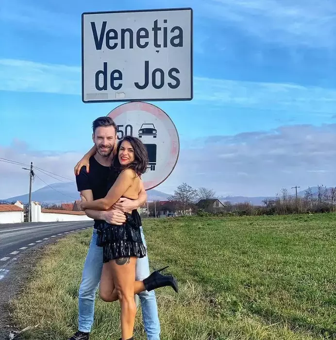 Mihaela Coșerariu si partenerul