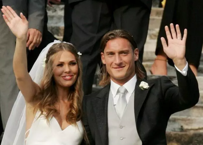 Francesco Totti și Ilary Blasi nunta