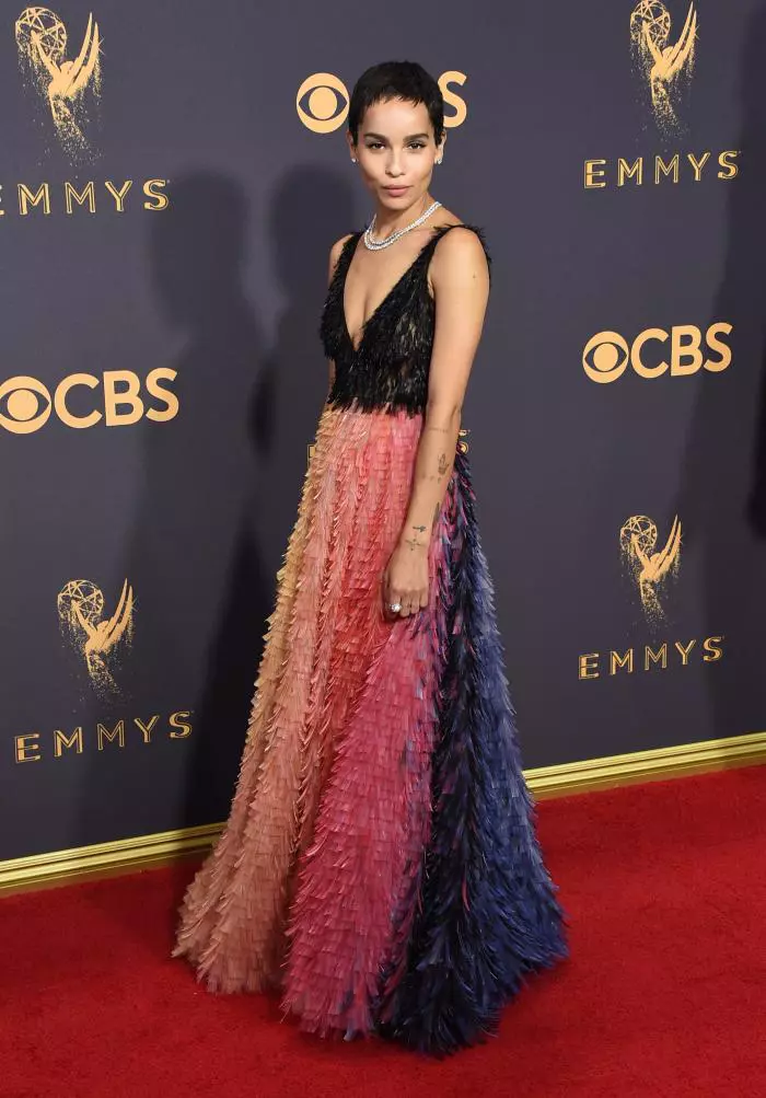 Zoe Kravitz - Dior Haute Couture si bijuterii Tiffany & Co.