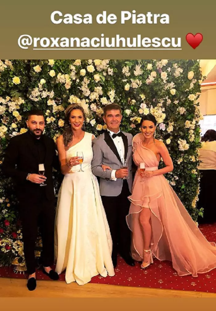 Roxana Ciuhulescu mireasa a doua oara