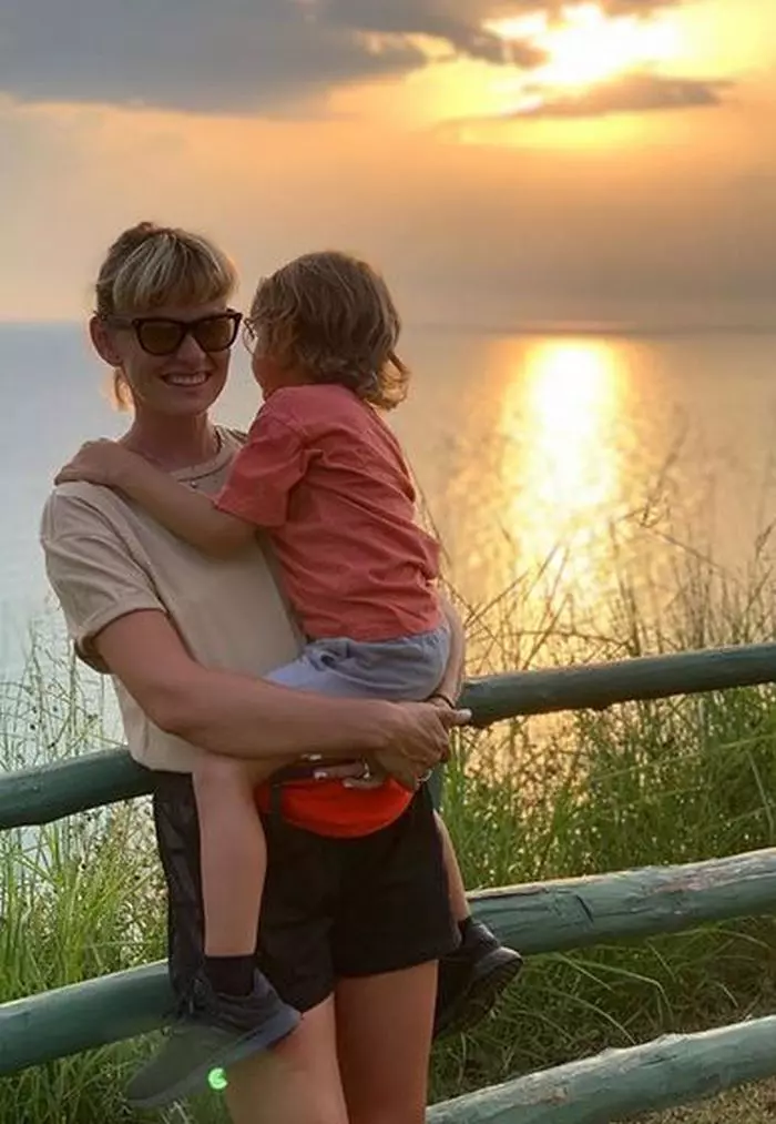 Ioana Blaj, imagini de vis surprinse în Grecia, cu puțin timp înainte de furtună