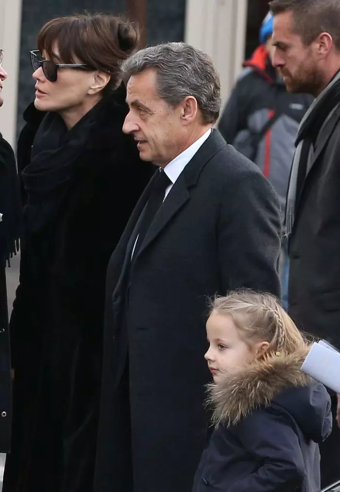 Nicolas Sarkozy, Carla Bruni şi fiica lor