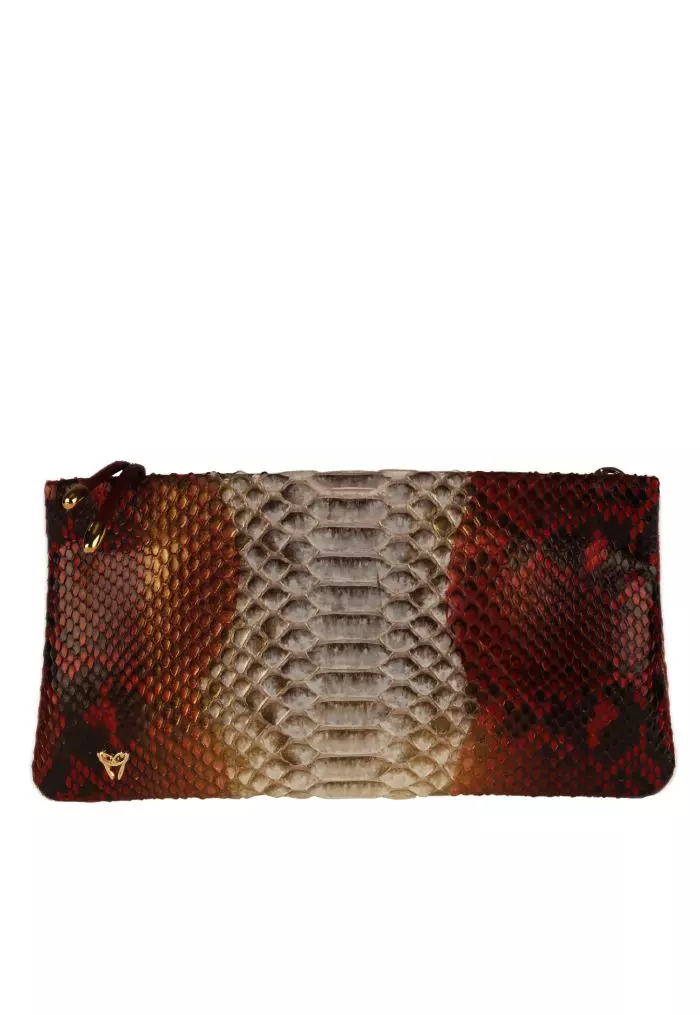 Geanta piele piton - clutch plic dama viviana ghibli perloro