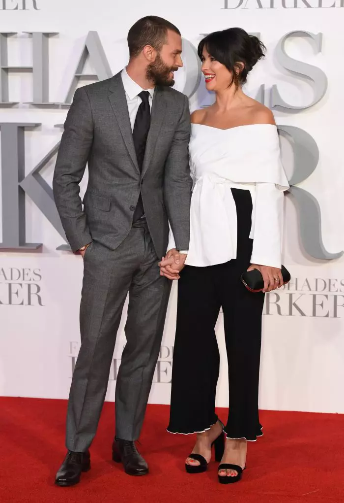 Jamie Dornan și Amelia Warner, soția lui