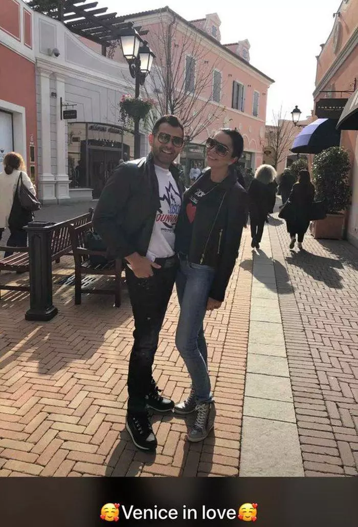 Brigitte Năstase și Florin Pastramă în Veneția