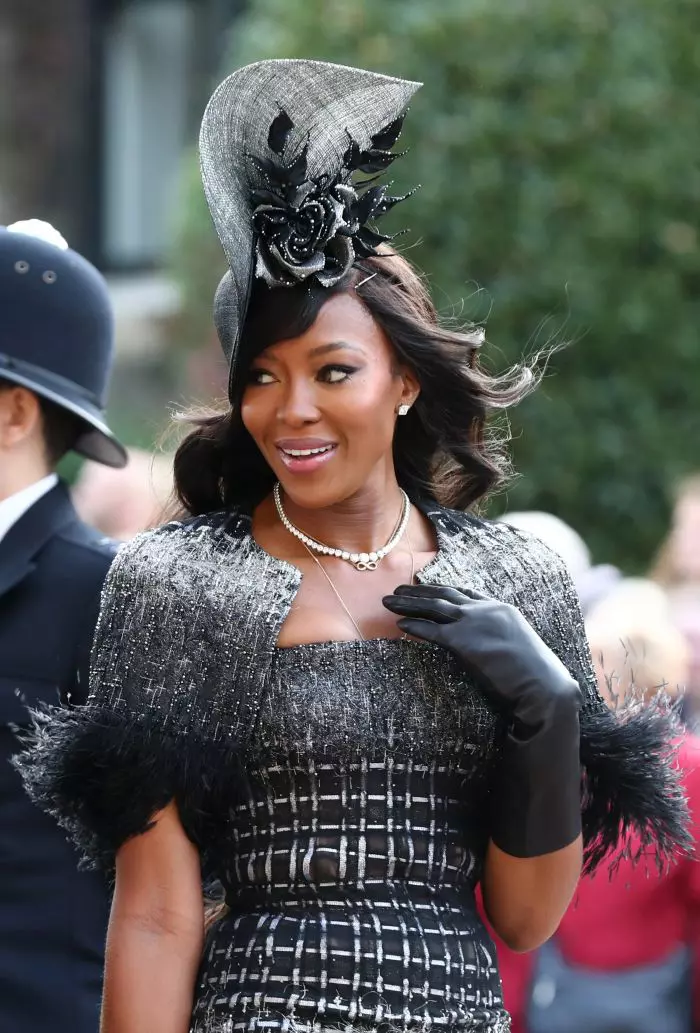Naomi Campbell a făcut parte și ea dintre invitați.