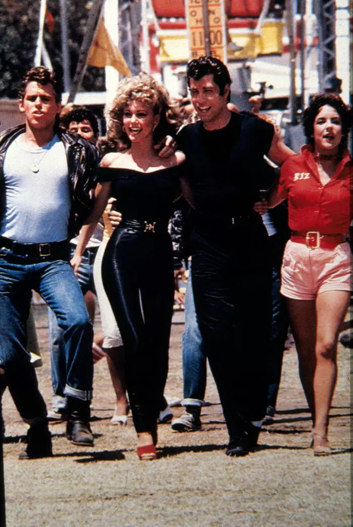 Secvență din filmul "Grease" (1978)