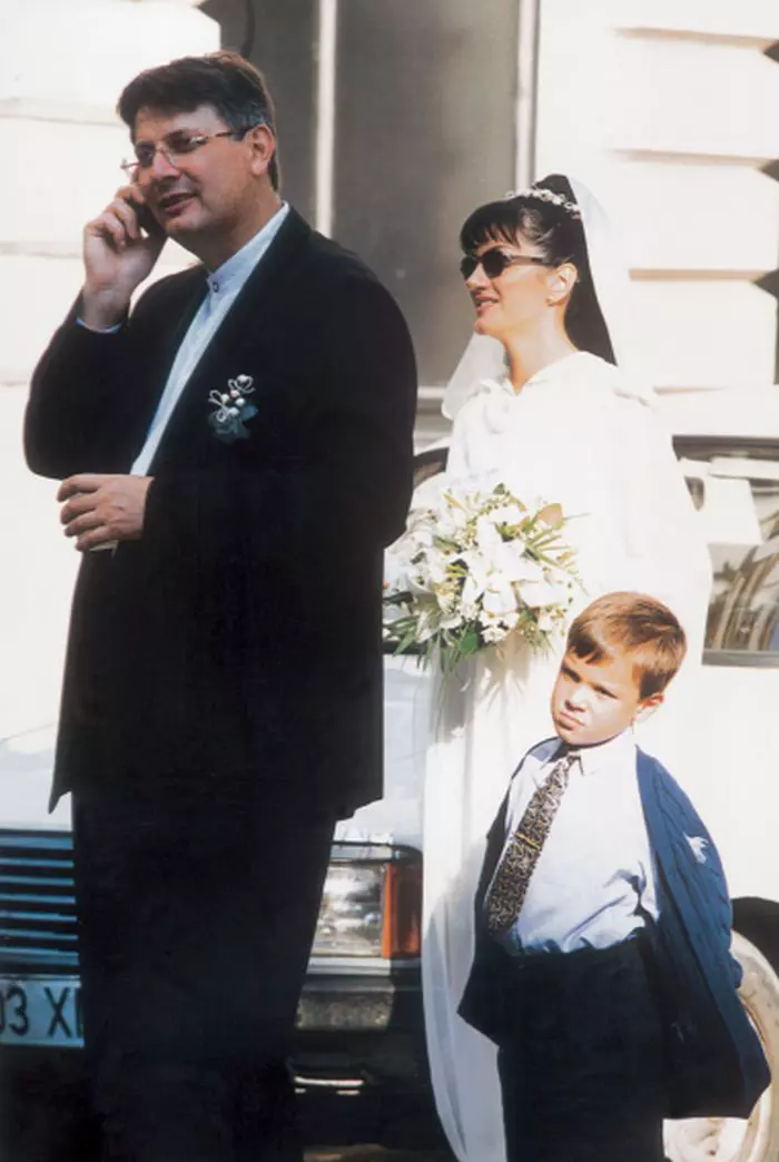 Mario  Iorgulescu avea doar cinci ani la nunta părinților săi