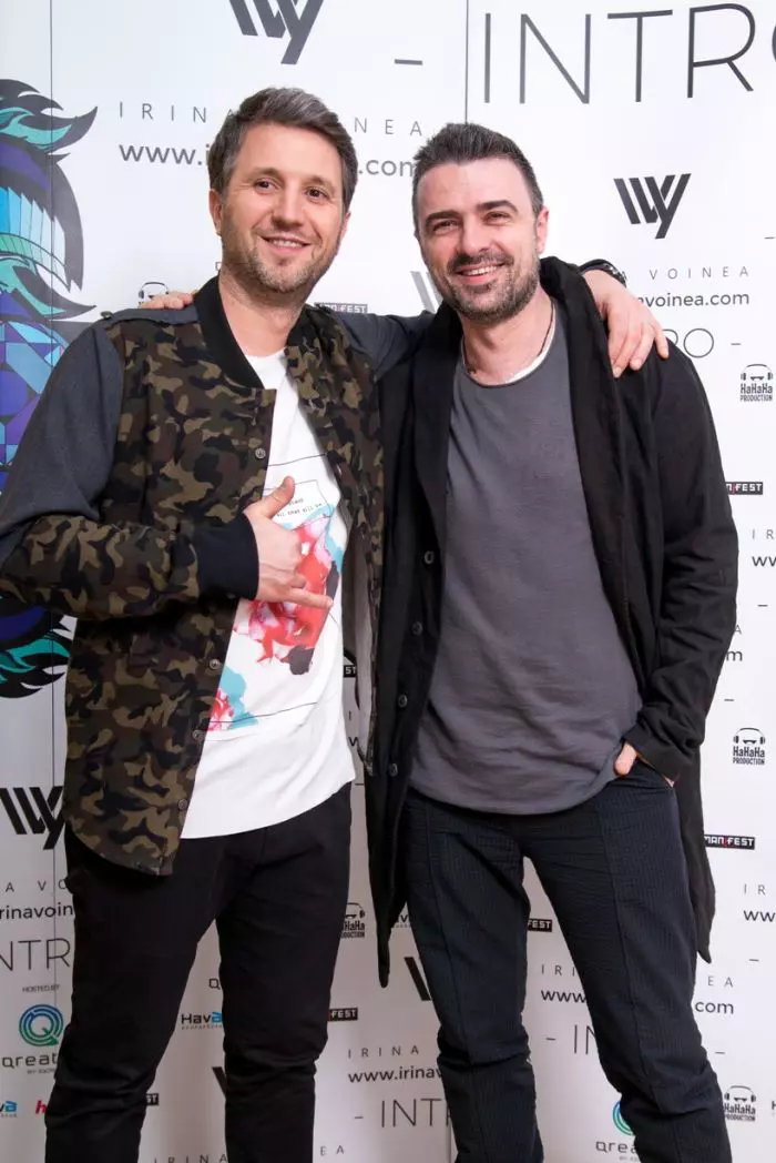 Andi Moisescu si Cornel Ilie