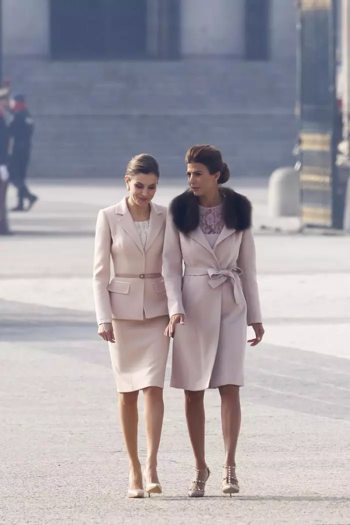 Regina Letizia a Spaniei si Prima Doamna a Argentinei Juliana Awada