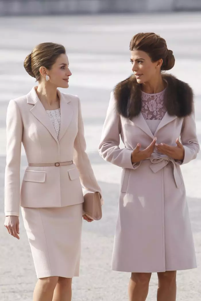 Regina Letizia a Spaniei si Prima Doamna a Argentinei Juliana Awada