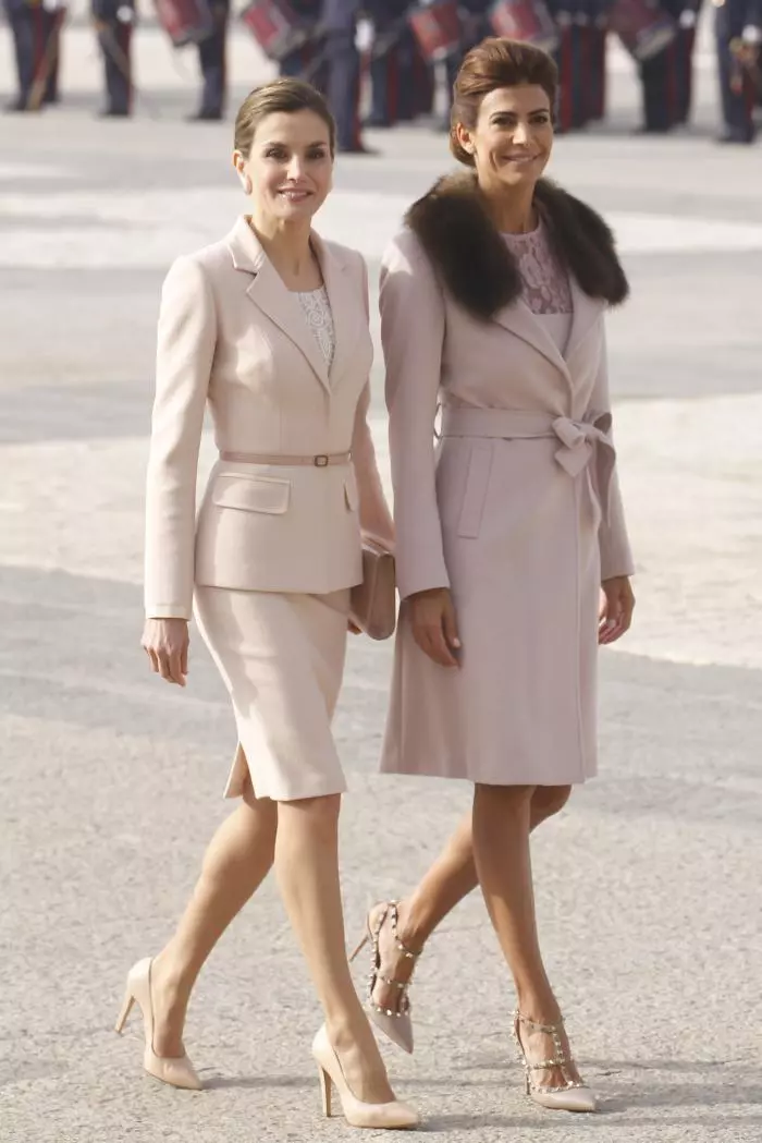 Regina Letizia a Spaniei si Prima Doamna a Argentinei Juliana Awada