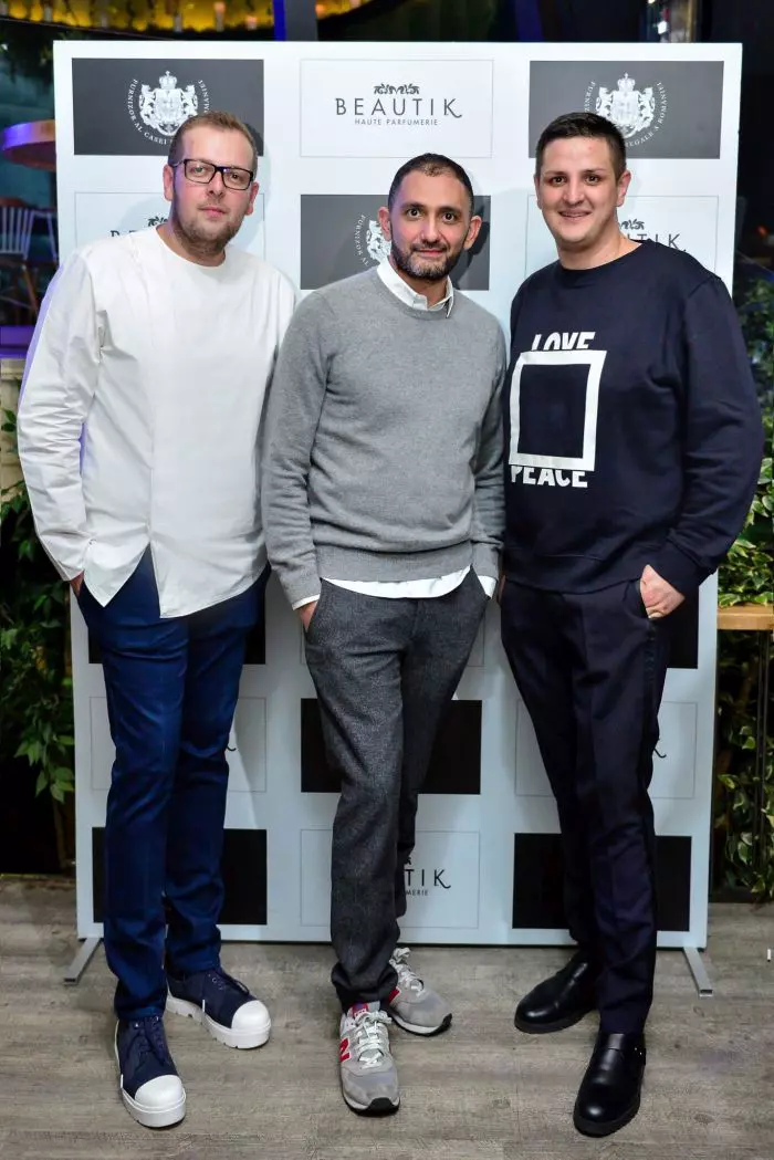 George Man, Francis Kurkdjian si Iulian Iovanescu(Creative Market)