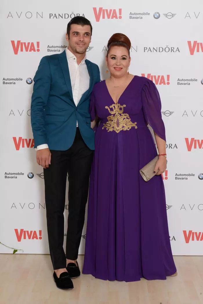 Oana Roman si Marius Elisei la Petrecerea VIVA! 2016