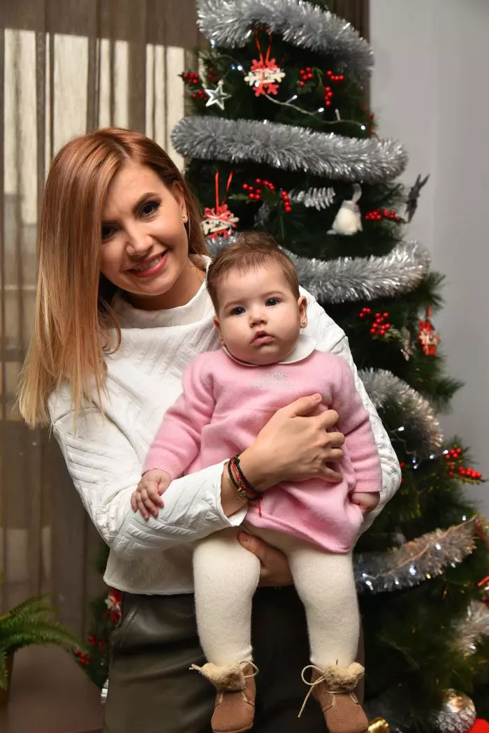 Ana-Maria Stancu și fiica ei, Ilinca