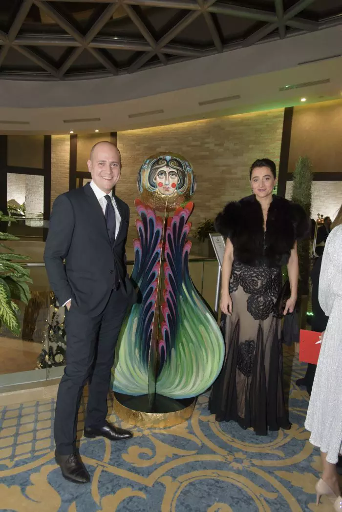 Ioana Ciocan (Art Safari) si Dragos Varsandan