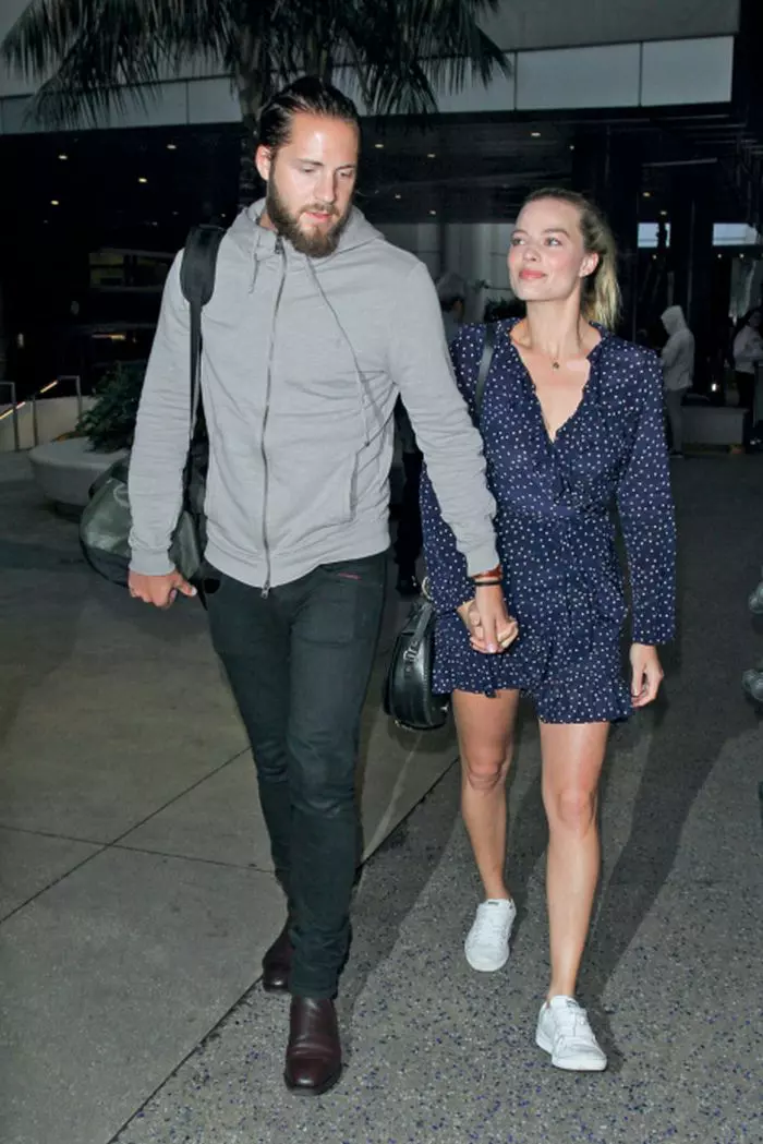 Margot Robbie si soţul ei