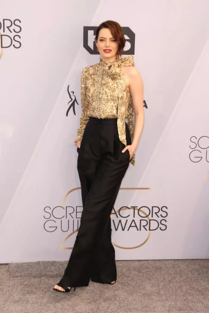 Emma Stone - outfit Louis Vuitton