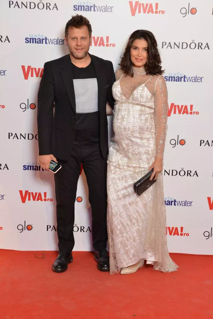 Alina Puscas si sotul la VIVA PARTY