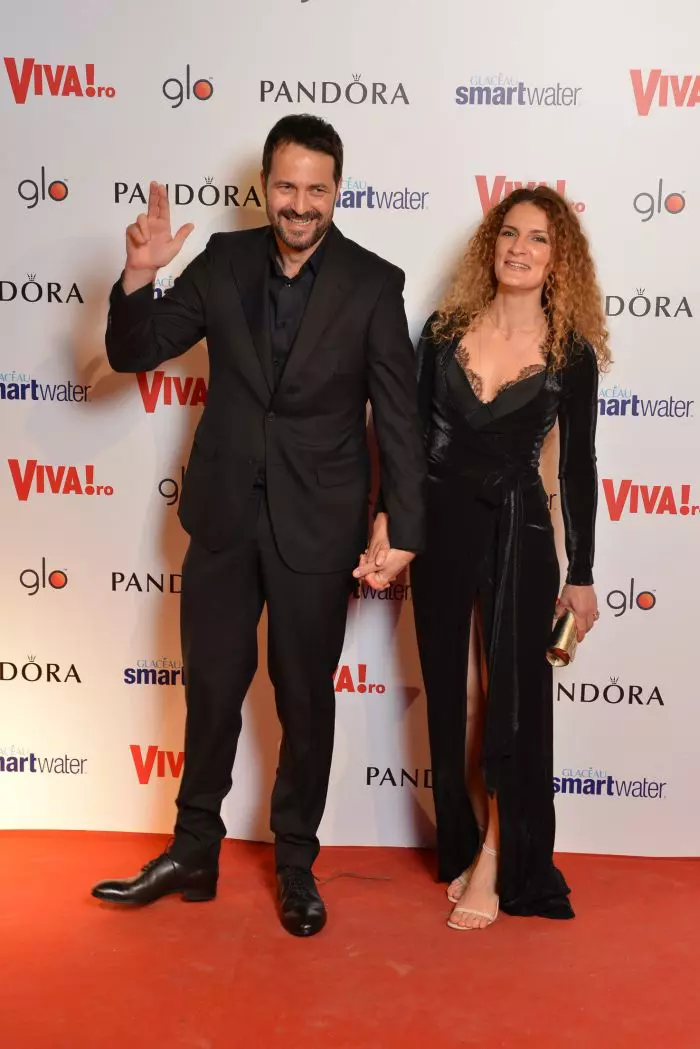 Andrei Aradits și soția