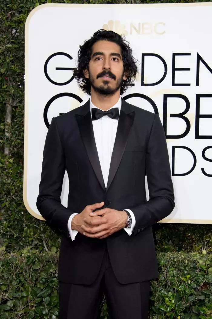 Dev Patel, 74th Annual Golden Globes Awards