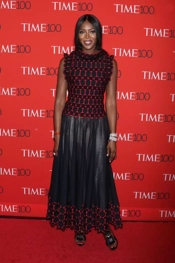 Naomi Campbell - Rochie Azzedine Alaia