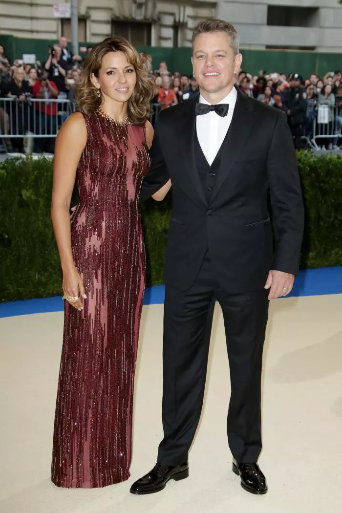 Luciana Barroso si Matt Damon