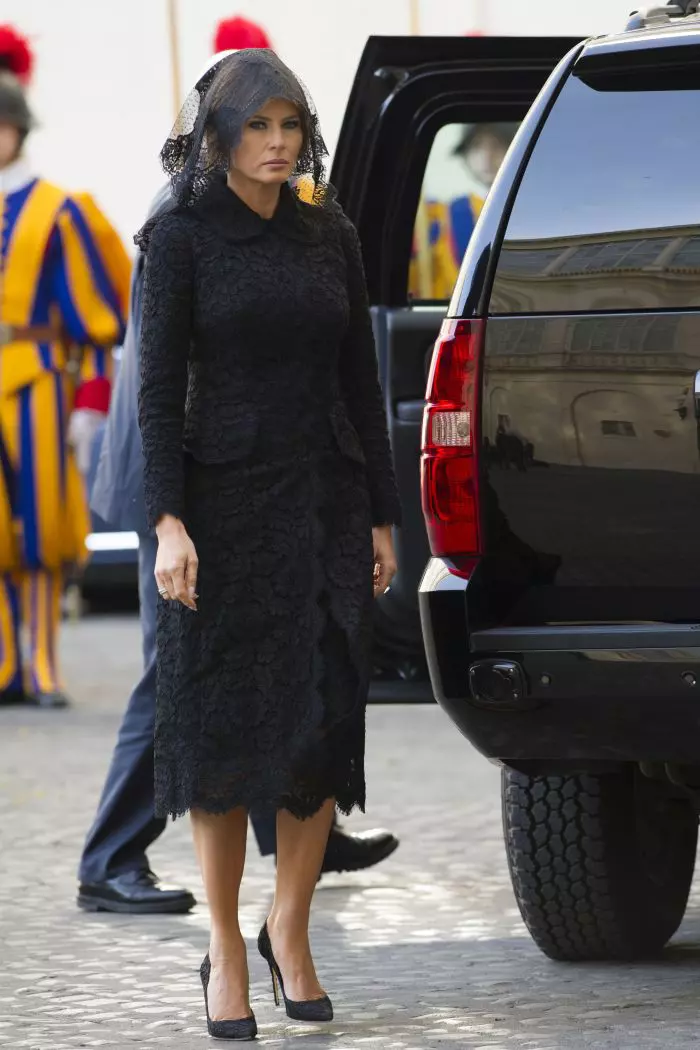 Melania Trump la Vatican