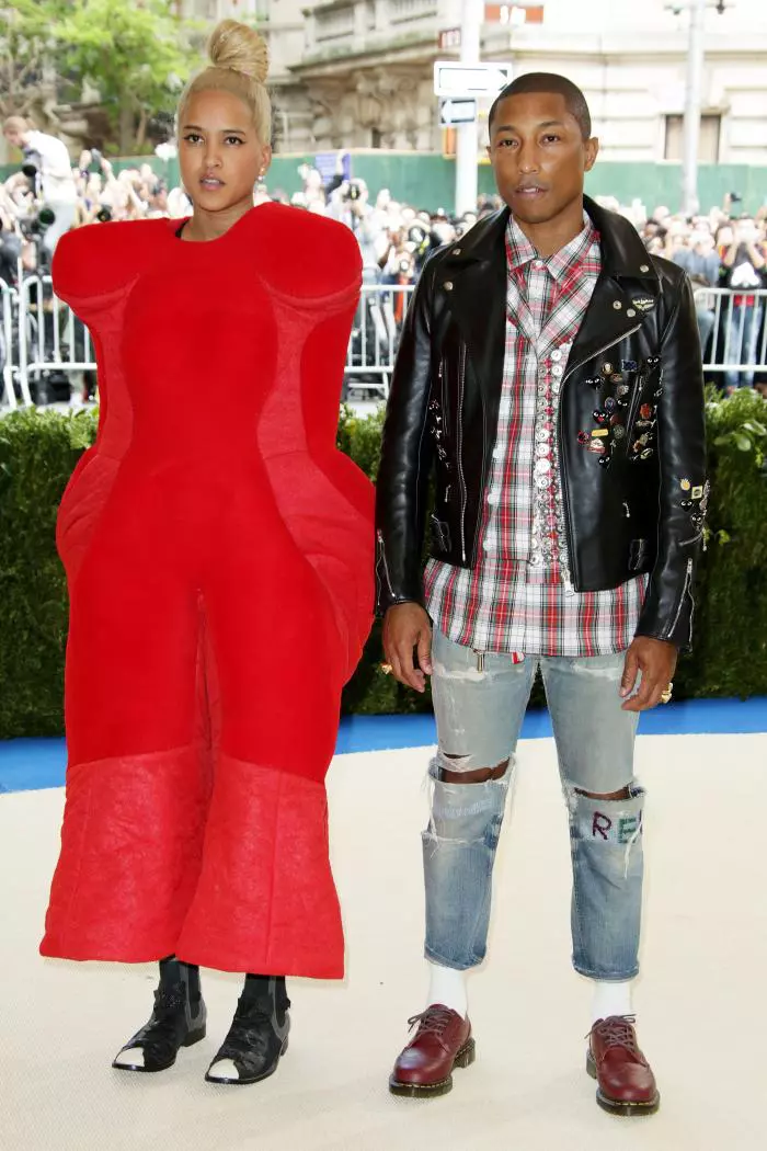 Pharrell Williams si Helen Lasichanh