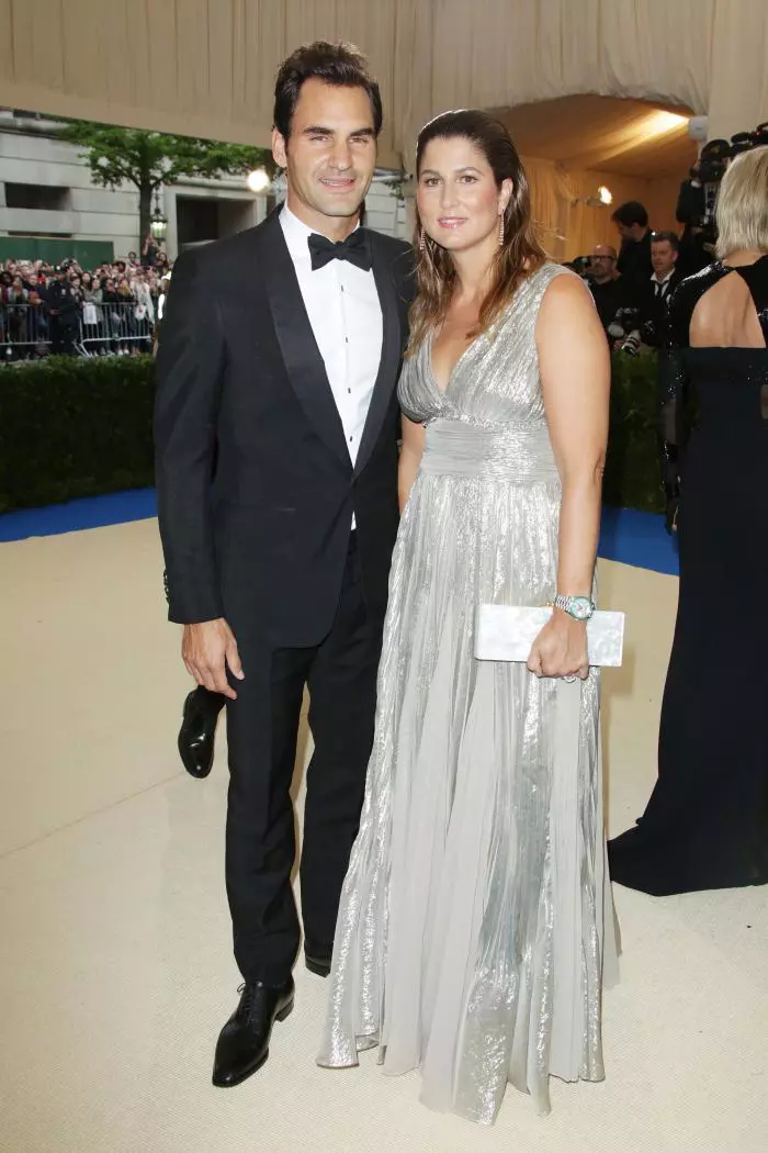 Roger Federer si Mirka