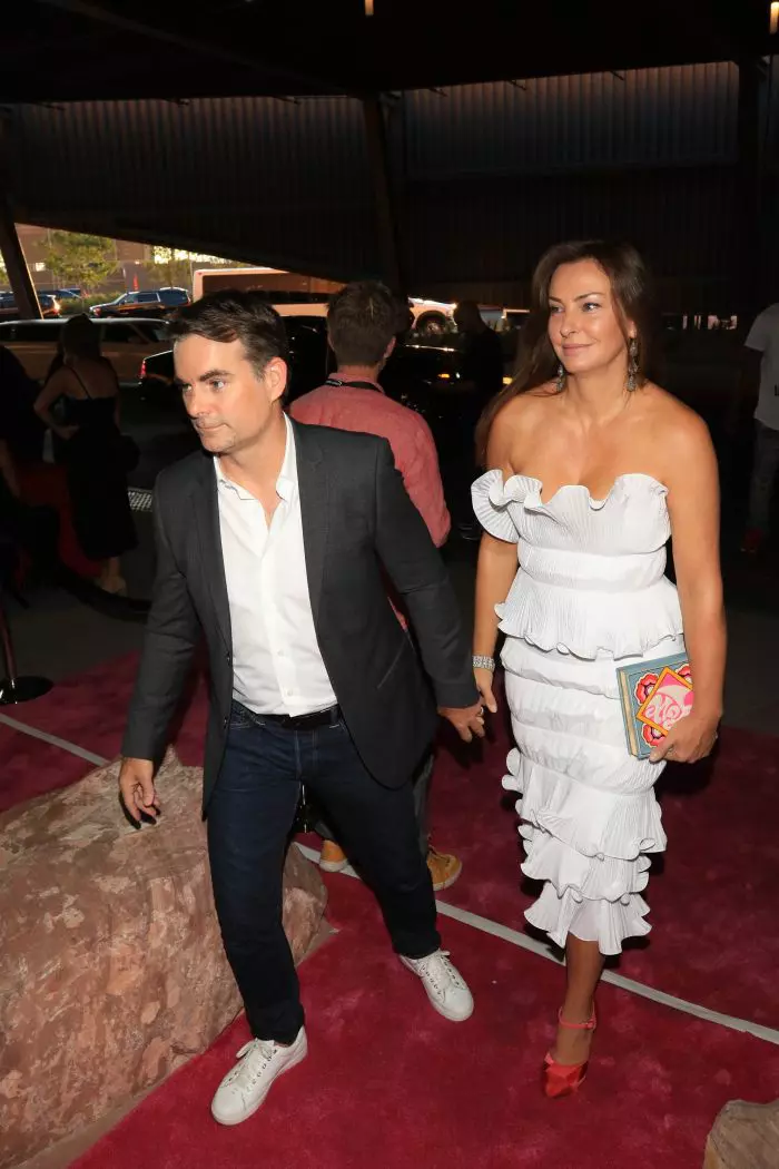 Jeff Gordon și Ingrid Vandebosch