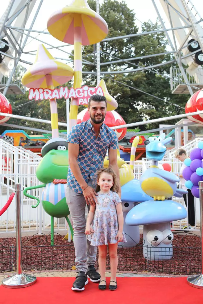 Marius Elisei și fiica sa