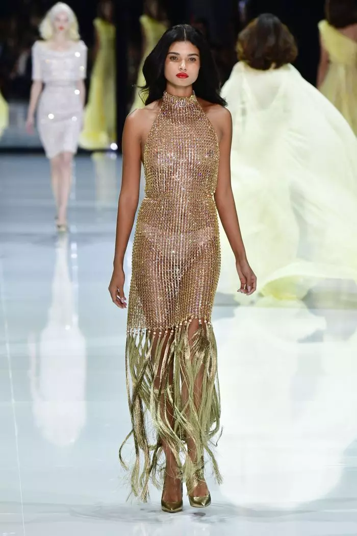Défilé de mode Ralph & Russo Haute-Couture printemps-été 2018 à Paris