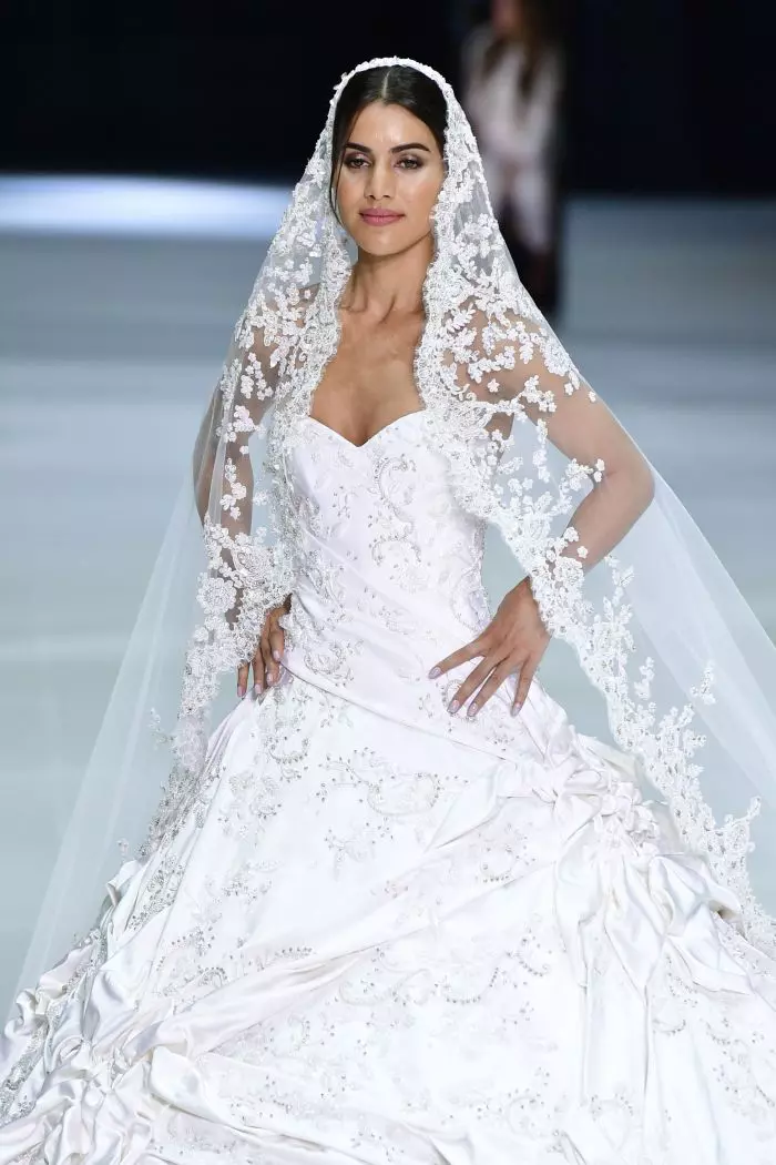 Défilé de mode Ralph & Russo Haute-Couture printemps-été 2018 à Paris