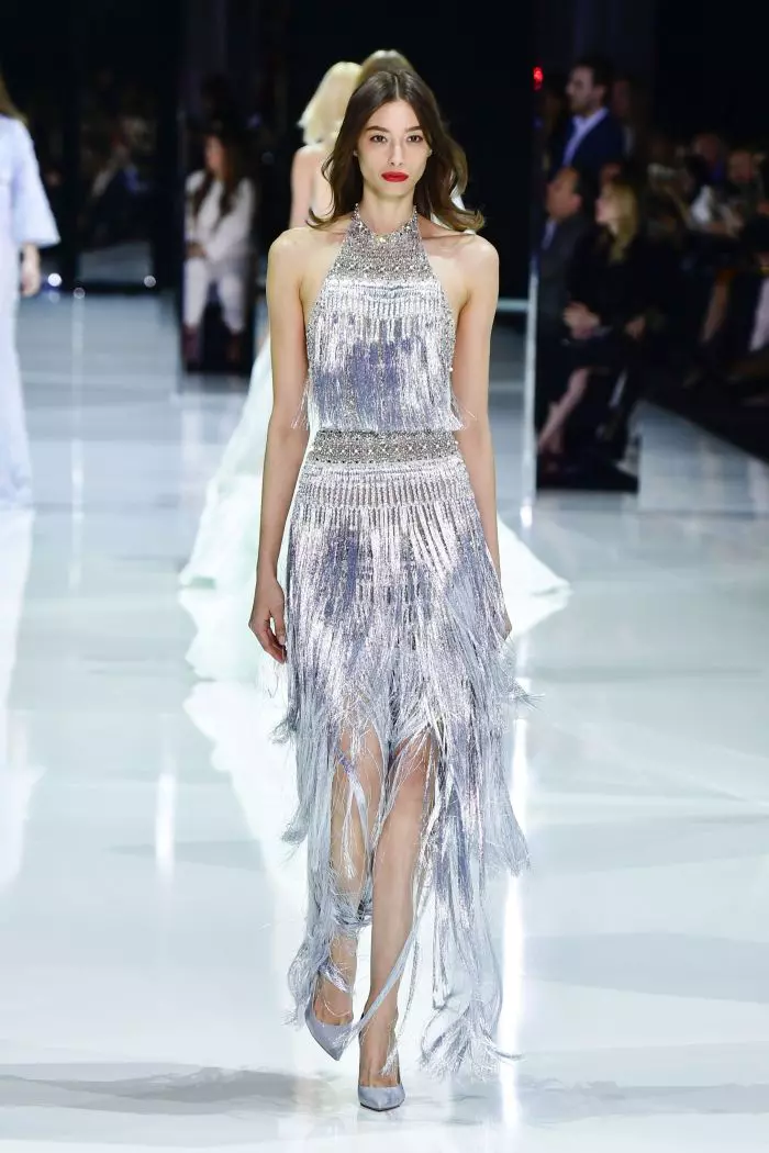 Défilé de mode Ralph & Russo Haute-Couture printemps-été 2018 à Paris