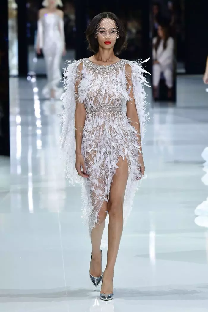 Défilé de mode Ralph & Russo Haute-Couture printemps-été 2018 à Paris