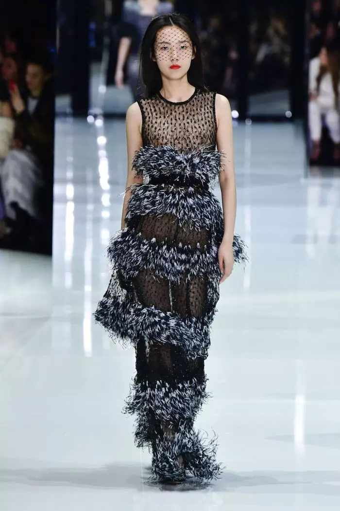 Défilé de mode Ralph & Russo Haute-Couture printemps-été 2018 à Paris