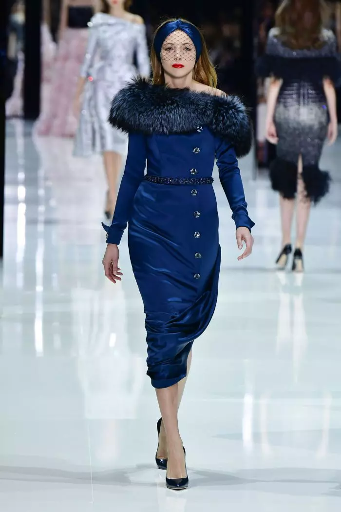 Défilé de mode Ralph & Russo Haute-Couture printemps-été 2018 à Paris