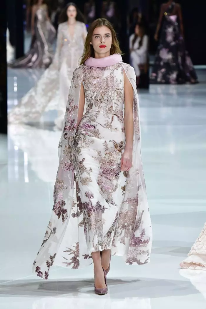 Défilé de mode Ralph & Russo Haute-Couture printemps-été 2018 à Paris