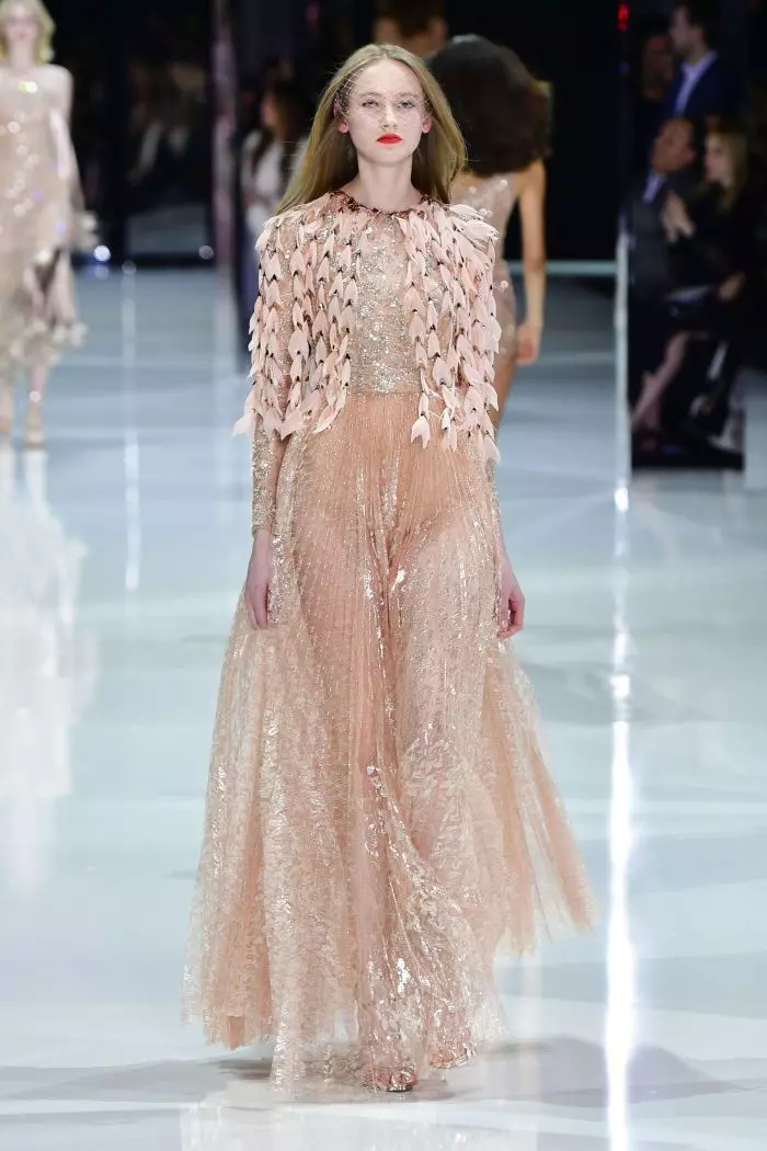 Défilé de mode Ralph & Russo Haute-Couture printemps-été 2018 à Paris