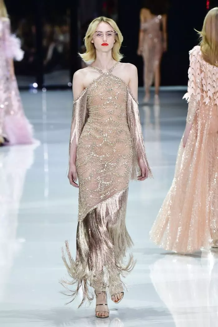 Défilé de mode Ralph & Russo Haute-Couture printemps-été 2018 à Paris