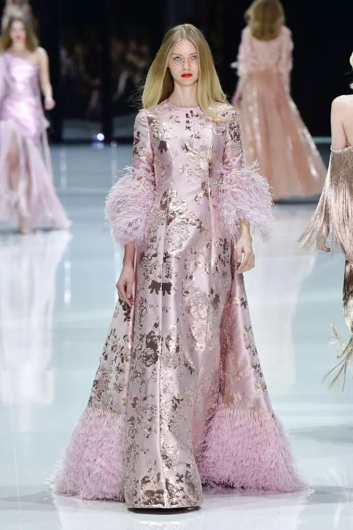 Défilé de mode Ralph & Russo Haute-Couture printemps-été 2018 à Paris