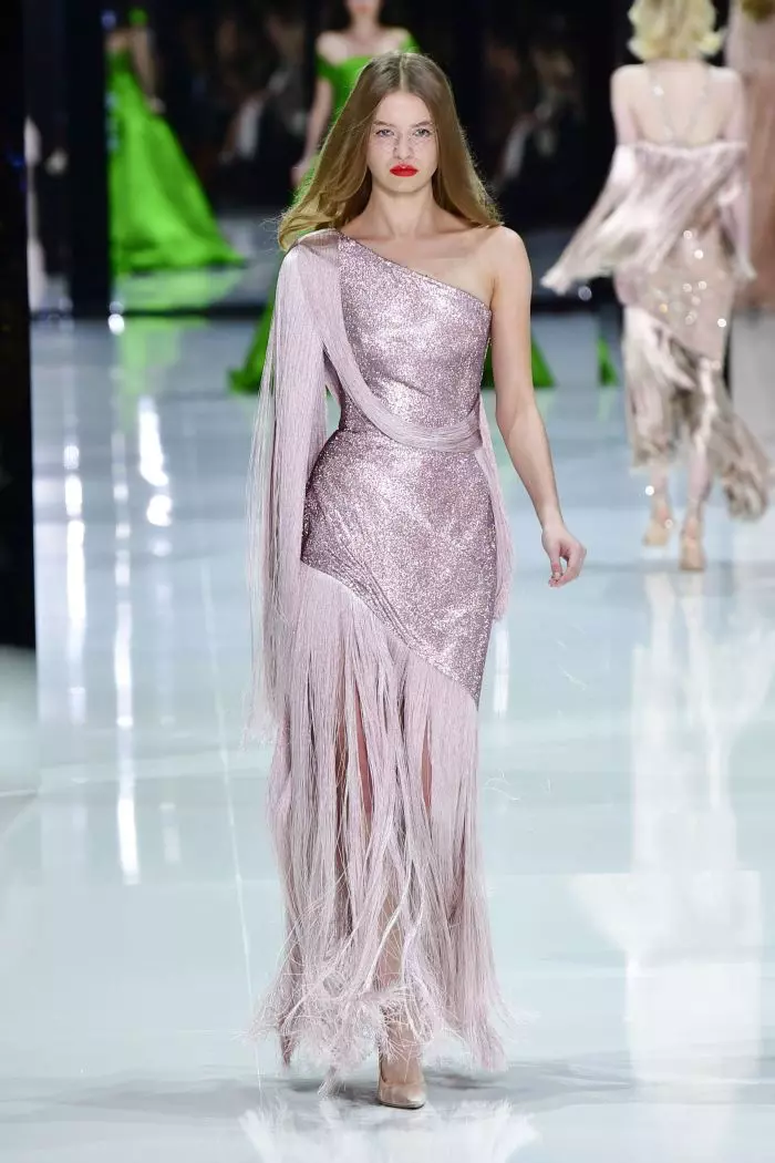 Défilé de mode Ralph & Russo Haute-Couture printemps-été 2018 à Paris